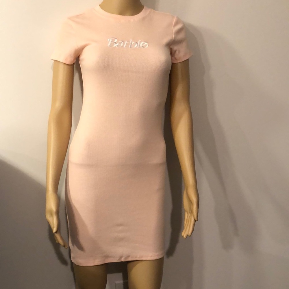 Pale pink Barbie dress